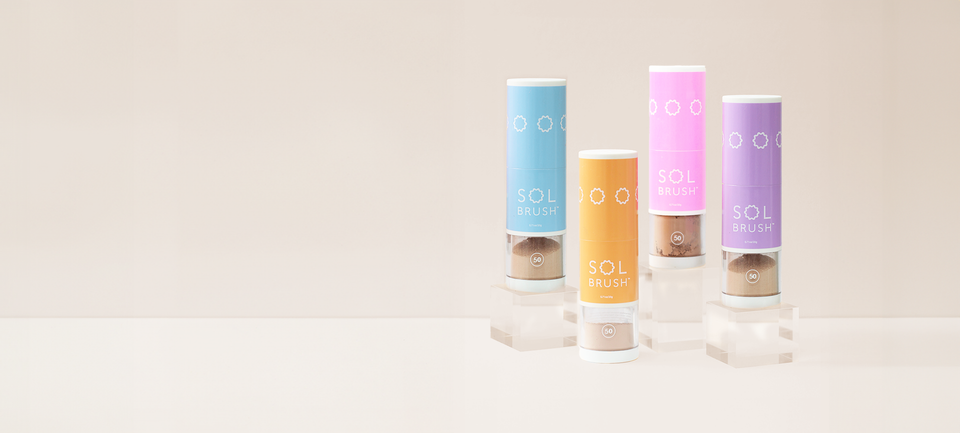 Sol Brush, Clean, Powdered Sunscreen. – SolBrush